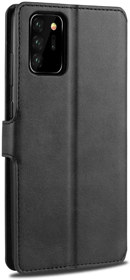 AZNS Samsung Galaxy Note 20 Ultra Book Case Hoesje Wallet Stand Zwart afbeelding 4