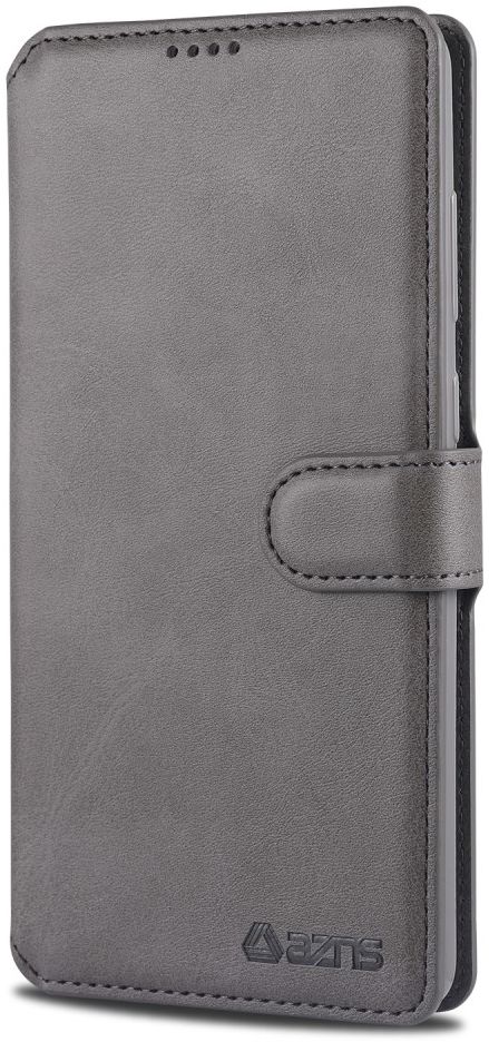 AZNS Samsung Galaxy Note 20 Ultra Book Case Hoesje Wallet Stand Grijs afbeelding 3