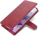 AZNS Samsung Galaxy Note 20 Ultra Book Case Hoesje Wallet Stand Rood afbeelding 2