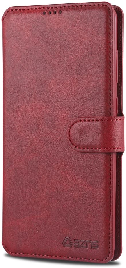 AZNS Samsung Galaxy Note 20 Ultra Book Case Hoesje Wallet Stand Rood afbeelding 3