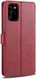 AZNS Samsung Galaxy Note 20 Ultra Book Case Hoesje Wallet Stand Rood afbeelding 4