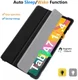 Samsung Galaxy Tab A7 (2020 / 2022) Hoes Tri-Fold Book Cover Zwart afbeelding 6