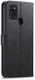 Samsung Galaxy A21S Stijlvol Vintage Portemonnee Bookcase Hoesje Zwart afbeelding 3