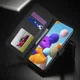 Samsung Galaxy A21S Stijlvol Vintage Portemonnee Bookcase Hoesje Zwart afbeelding 6