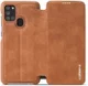 Samsung Galaxy A21S Retro Portemonnee Flip Bookcase Hoesje Bruin afbeelding 13