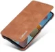 Samsung Galaxy A21S Retro Portemonnee Flip Bookcase Hoesje Bruin afbeelding 14