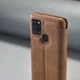 Samsung Galaxy A21S Retro Portemonnee Flip Bookcase Hoesje Bruin afbeelding 2