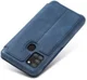 Samsung Galaxy A21S Retro Portemonnee Flip Bookcase Hoesje Blauw afbeelding 3