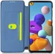 Samsung Galaxy A21S Retro Portemonnee Flip Bookcase Hoesje Blauw afbeelding 1