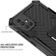 Samsung Galaxy A71 Hoesje met Kickstand Ring Zwart afbeelding 5