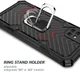 Samsung Galaxy A71 Hoesje met Kickstand Ring Zwart afbeelding 6