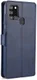 AZNS Samsung Galaxy A21S Portemonnee Stand Hoesje Blauw afbeelding 3