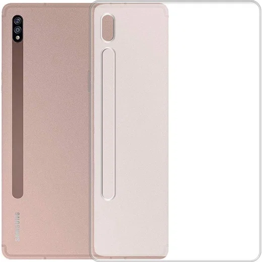Samsung Galaxy Tab S7 Crystal Clear TPU Hoes Transparant afbeelding 1