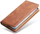 AZNS Retro Samsung Galaxy A41 Portemonnee Stand Hoesje Bruin afbeelding 2