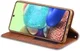 AZNS Retro Samsung Galaxy A41 Portemonnee Stand Hoesje Bruin afbeelding 4