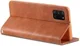AZNS Retro Samsung Galaxy A41 Portemonnee Stand Hoesje Bruin afbeelding 5