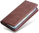 AZNS Retro Samsung Galaxy A41 Portemonnee Stand Hoesje Coffee afbeelding 2