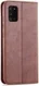 AZNS Retro Samsung Galaxy A41 Portemonnee Stand Hoesje Coffee afbeelding 4