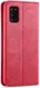 AZNS Retro Samsung Galaxy A41 Portemonnee Stand Hoesje Rood afbeelding 4