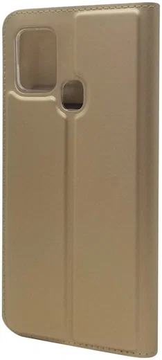 Samsung Galaxy A21S Stijlvol Portemonnee Hoesje Goud afbeelding 3