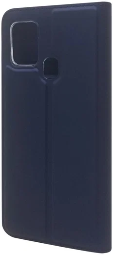 Samsung Galaxy A21S Stijlvol Portemonnee Hoesje Donkerblauw afbeelding 3