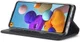 Samsung Galaxy A21s Hoesje Portemonnee Stand Bookcase Kunstleer Zwart afbeelding 5