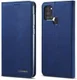 Samsung Galaxy A21s Hoesje Portemonnee Stand Bookcase Kunstleer Blauw afbeelding 1