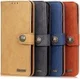 Sony Xperia 1 II Book Case Hoesje Portemonnee Retro Splitleer Geel afbeelding 6