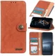 Sony Xperia 1 II Book Case Hoesje Portemonnee Retro Splitleer Oranje afbeelding 4
