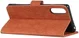 Sony Xperia 1 II Book Case Hoesje Portemonnee Retro Splitleer Oranje afbeelding 10