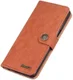 Sony Xperia 1 II Book Case Hoesje Portemonnee Retro Splitleer Oranje afbeelding 6