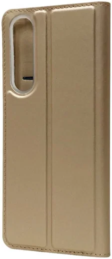 Sony Xperia 1 II Hoesje Vintage Bookcase met Kaarthouder Goud afbeelding 4
