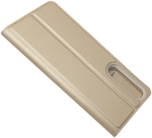 Sony Xperia 1 II Hoesje Vintage Bookcase met Kaarthouder Goud afbeelding 8