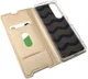 Sony Xperia 1 II Hoesje Vintage Bookcase met Kaarthouder Goud afbeelding 9