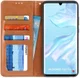 Huawei P30 Pro Portemonnee Stand Hoesje met Kaartsleuf Rood afbeelding 1