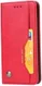 Huawei P30 Pro Portemonnee Stand Hoesje met Kaartsleuf Rood afbeelding 2