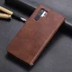 AZNS Retro Huawei P30 Pro Portemonnee Stand Hoesje Coffee afbeelding 2