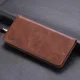 AZNS Retro Huawei P30 Pro Portemonnee Stand Hoesje Coffee afbeelding 3