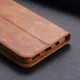 Huawei P30 Lite Crazy Horse Portemonnee Stand Hoesje Bruin afbeelding 15