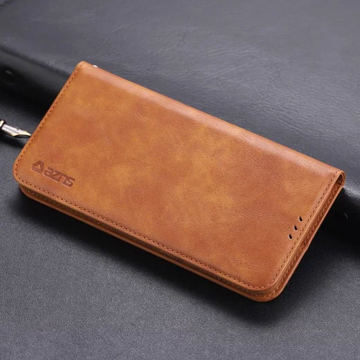 Huawei P30 Lite Crazy Horse Portemonnee Stand Hoesje Bruin afbeelding 6