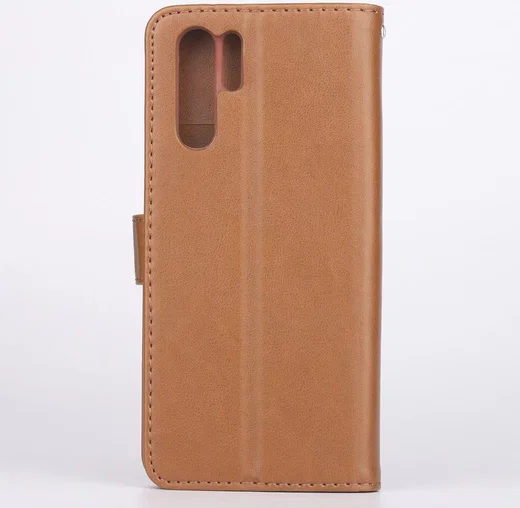 AZNS Huawei P30 Pro Wallet Stand Hoesje Bruin afbeelding 1