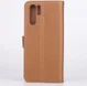 AZNS Huawei P30 Pro Wallet Stand Hoesje Bruin afbeelding 1