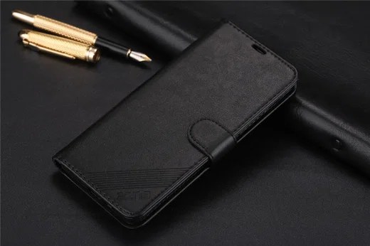 AZNS Huawei P30 Pro Wallet Stand Hoesje Zwart afbeelding 2
