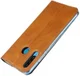 Huawei P30 Lite Kunstlederen Portemonnee Hoesje met Polsband Bruin afbeelding 6