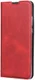 Huawei P30 Lite Kunstlederen Portemonnee Hoesje met Polsband Rood afbeelding 3