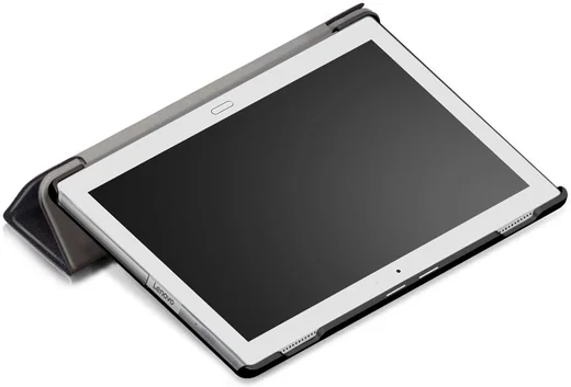 Lenovo Tab 4 10 Plus Tri-Fold Flip Case Zwart afbeelding 7