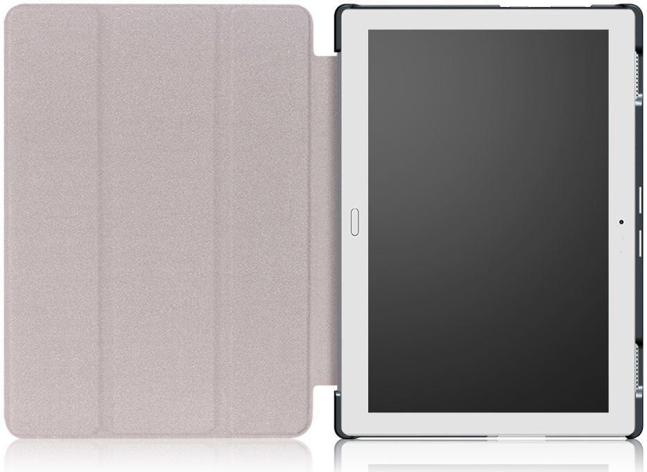 Lenovo Tab 4 10 Plus Tri-Fold Flip Case Zwart afbeelding 8