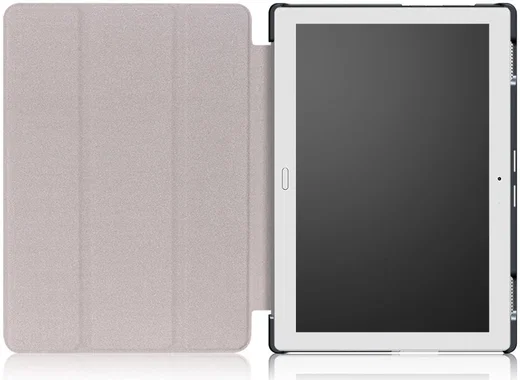 Lenovo Tab 4 10 Plus Tri-Fold Flip Case Zwart afbeelding 8