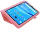 Lenovo Tab M8 Litchi Skin Two-Fold Book Case Hoes Roze afbeelding 3