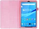 Lenovo Tab M8 Litchi Skin Two-Fold Book Case Hoes Roze afbeelding 1